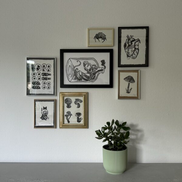 Linoldruck "Oktopus" - Image 4